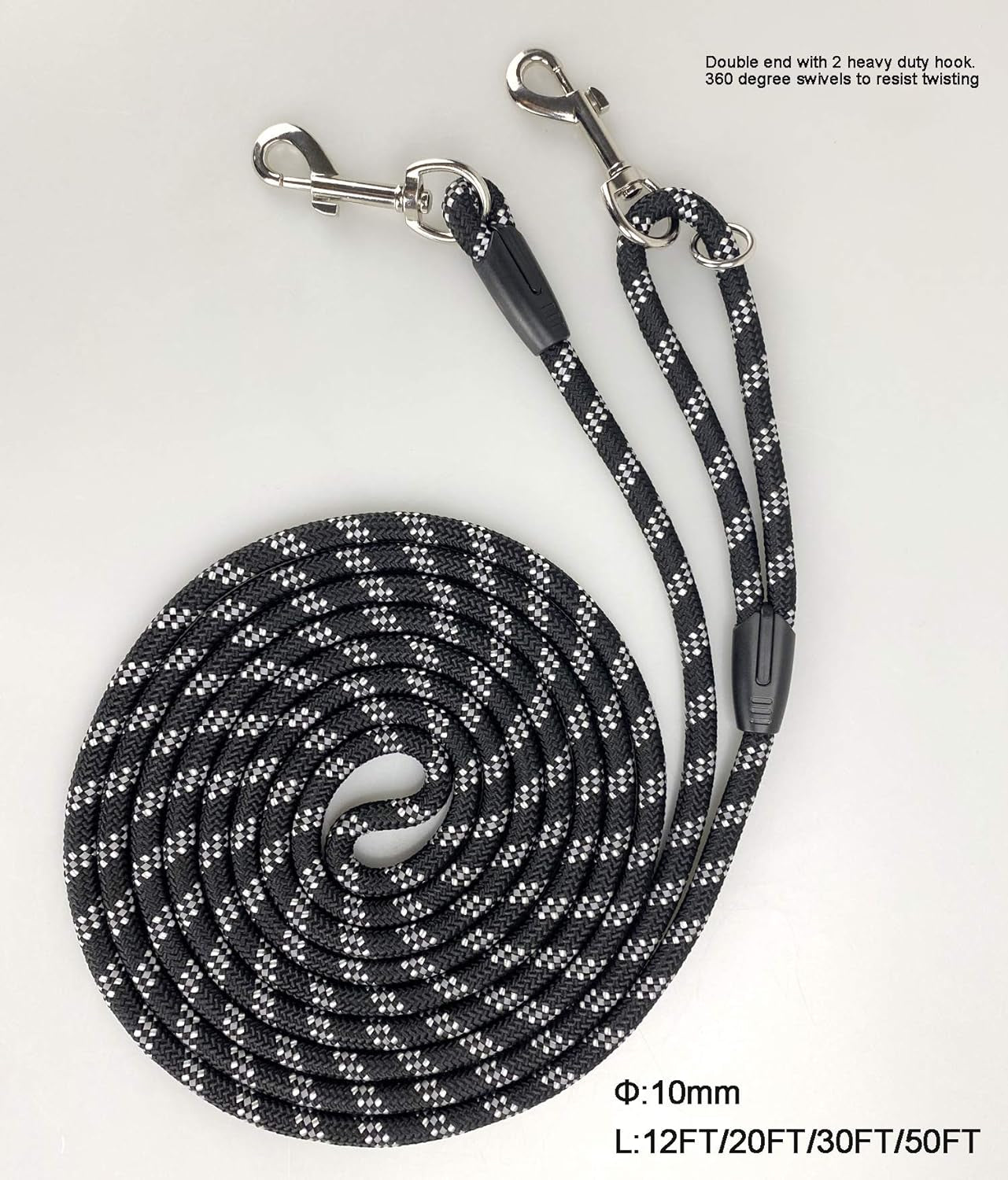 Long Rope Dog Training Leash – Reflective Recall & Agility Lead