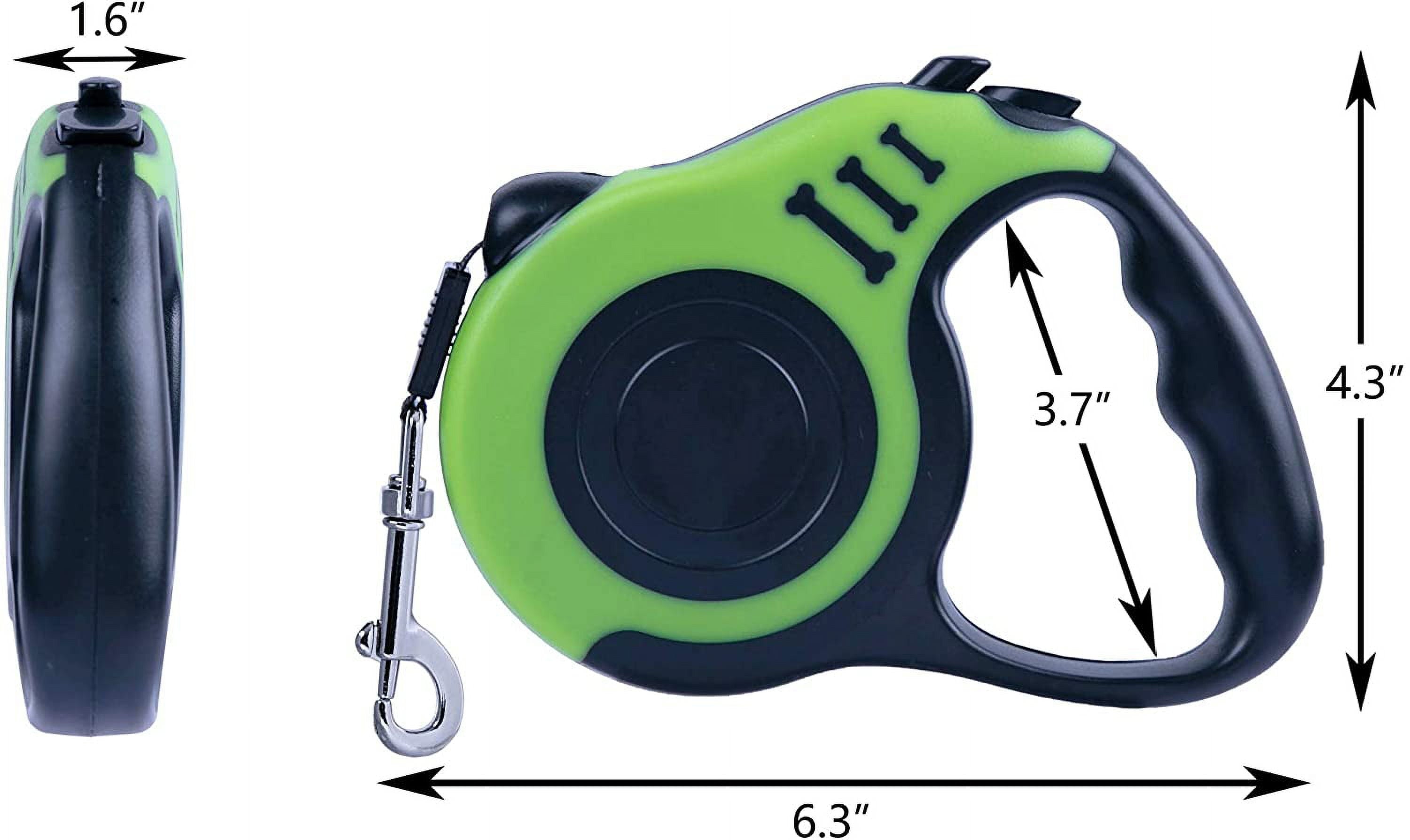 Retractable Dog Leash – Tangle-Free Walking Leash with Anti-Slip Handle