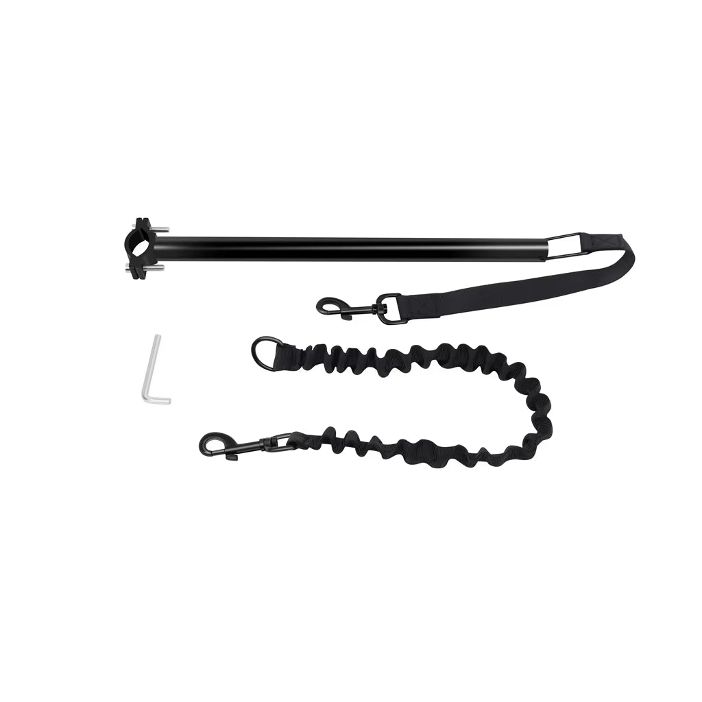CycleMate Elastic Bicycle Dog Leash with Removable Metal Attachment