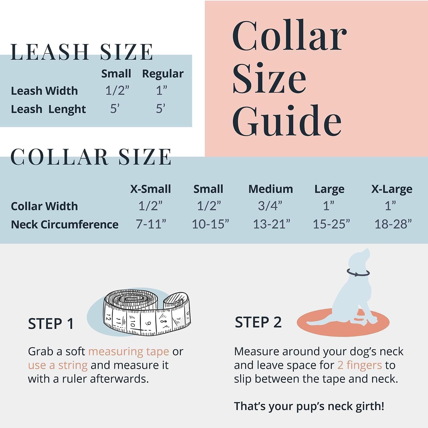 Adjustable Durable Dog Collar with Easy Click Buckle for Small Dogs - Comfortable Design for Male and Female Puppies and Adults - Jasper, Small