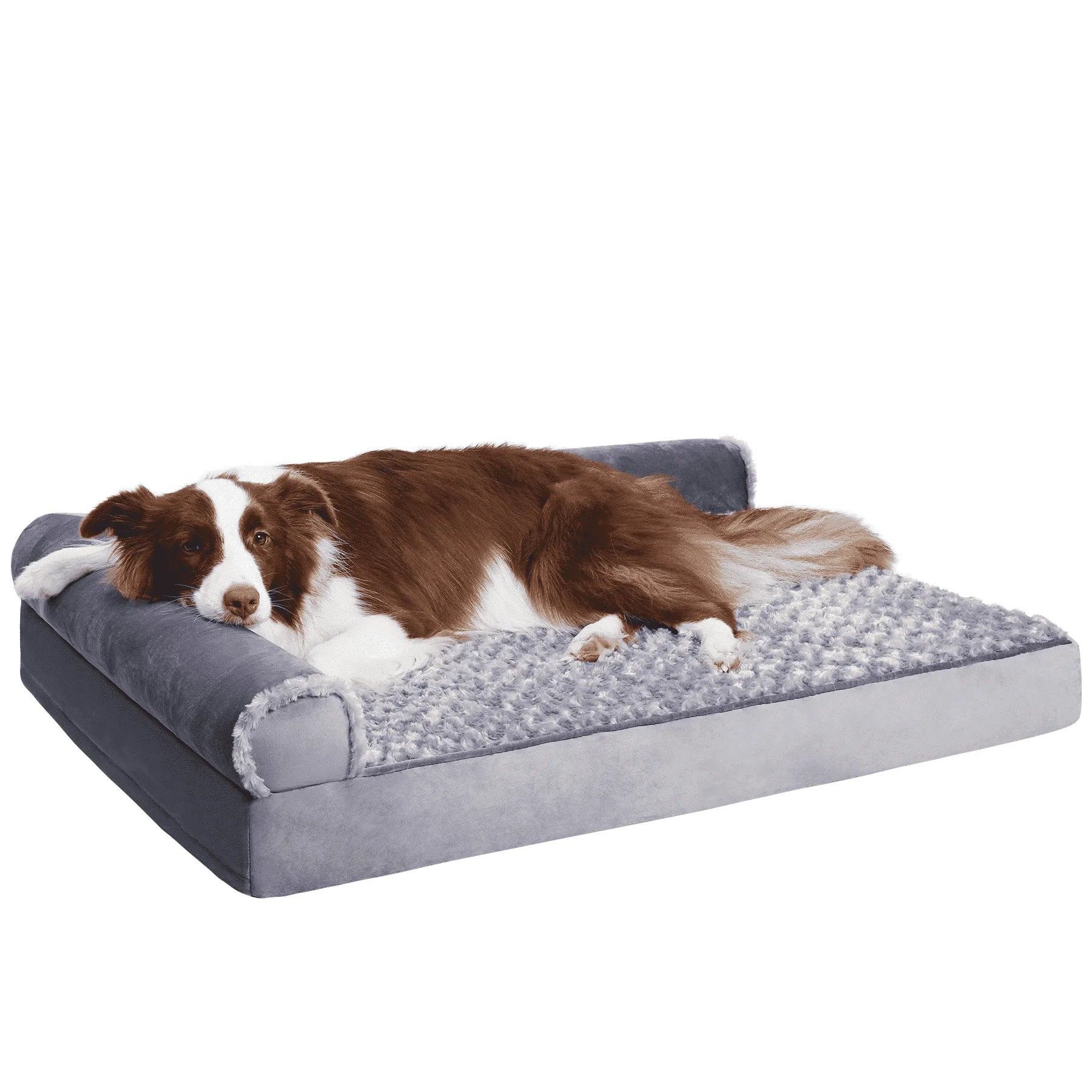 Orthopedic Washable Pet Couch Bed for Large Dogs – 36" × 27" with Non-Slip Bottom