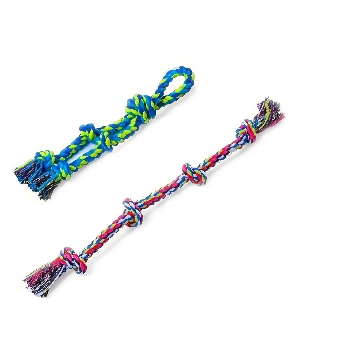 Heavy-Duty Knot Rope Dog Toy – Durable Tug & Chew Toy for Medium and Large Dogs