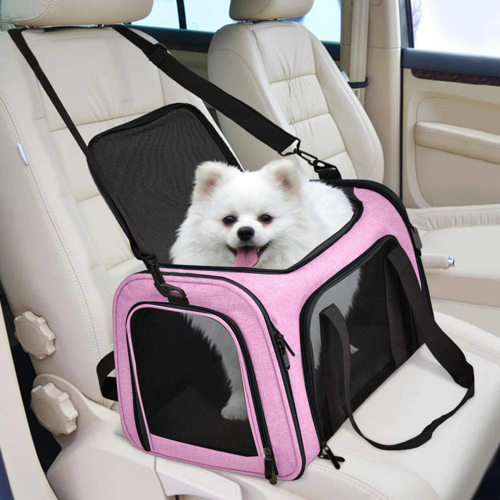 Airline-Approved Pet Carrier Backpack for Small Dogs