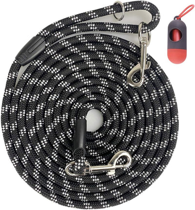 Long Rope Dog Training Leash – Reflective Recall & Agility Lead