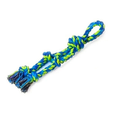 Heavy-Duty Knot Rope Dog Toy – Durable Tug & Chew Toy for Medium and Large Dogs