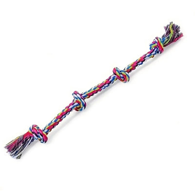 Heavy-Duty Knot Rope Dog Toy – Durable Tug & Chew Toy for Medium and Large Dogs
