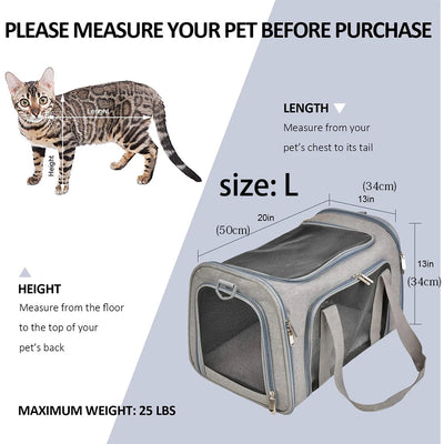 Airline-Approved Pet Carrier Backpack for Small Dogs