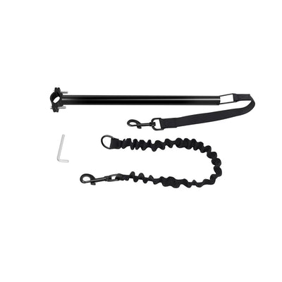 CycleMate Elastic Bicycle Dog Leash with Removable Metal Attachment