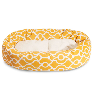 Sherpa Athens Bagel Calming Dog Bed
