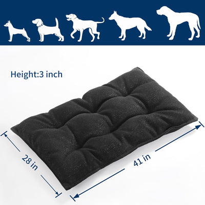 Heavy-Duty Chew Resistant Dog Crate Bed for Aggressive Chewers