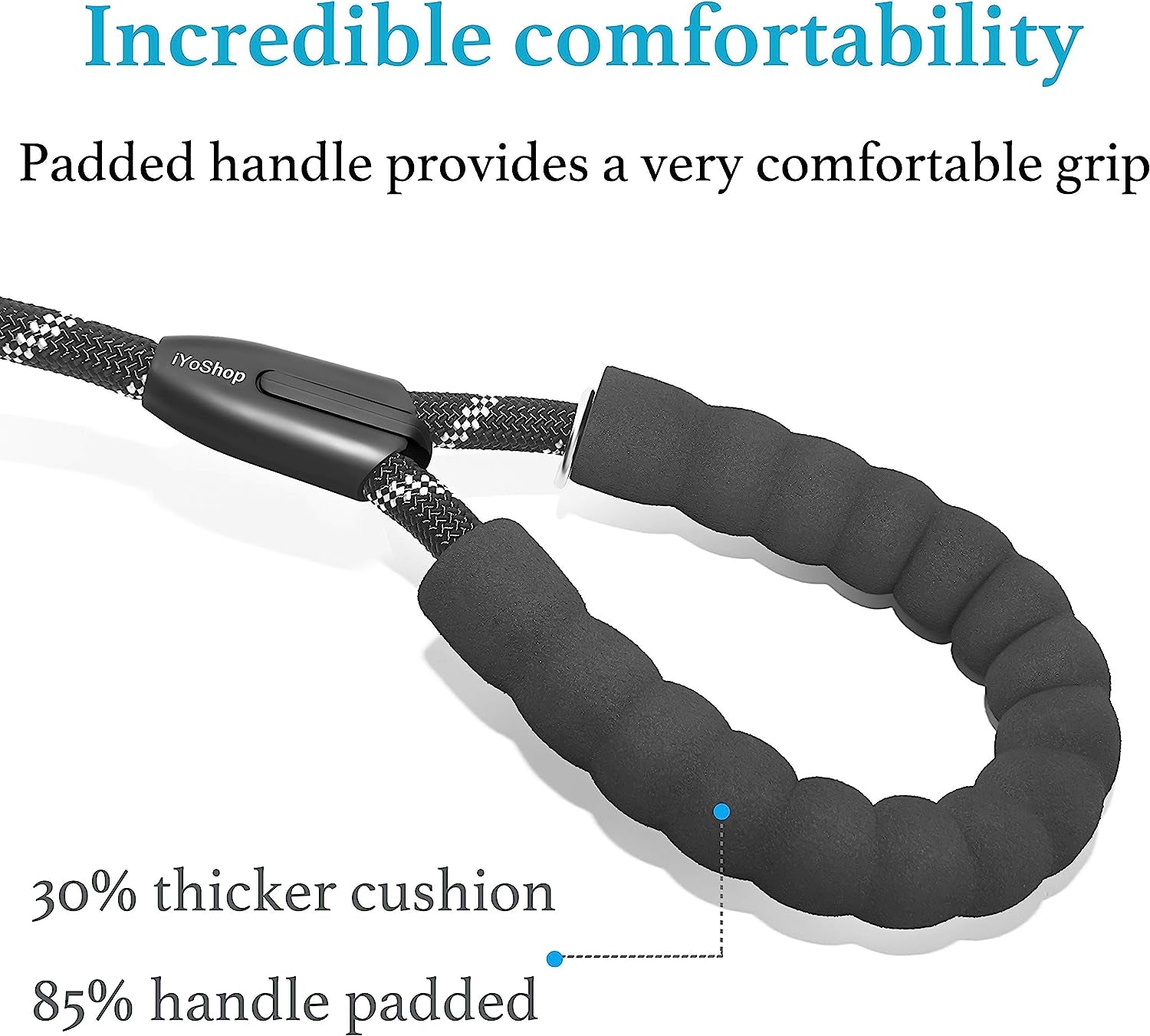 Dual Dog Leash with 360° Swivel – No Tangle Bungee Leash for Two Dogs