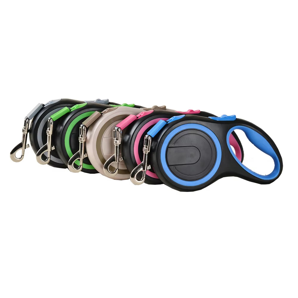 Retractable Dog Leash – Adjustable Heavy Duty Walking Lead for Small & Large Dogs