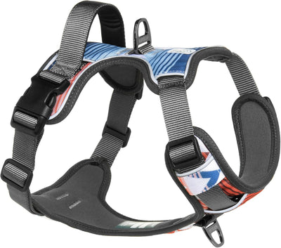 Embark Adventure Small Dog Harness – No Pull Reflective Harness with Front Clip & Comfort Handle
