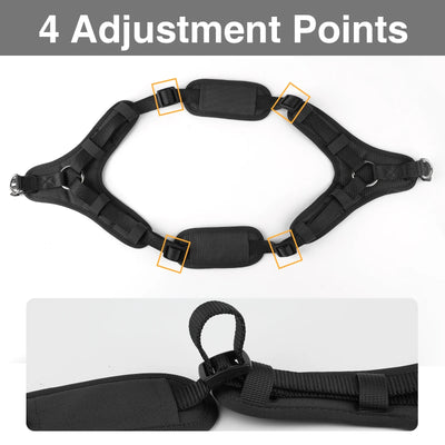 Comfort Fit Step-In Dog Harness – Padded No Pull Walking Vest for Dogs