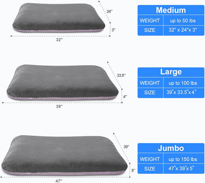 XL Washable Dog Bed for Large Dogs