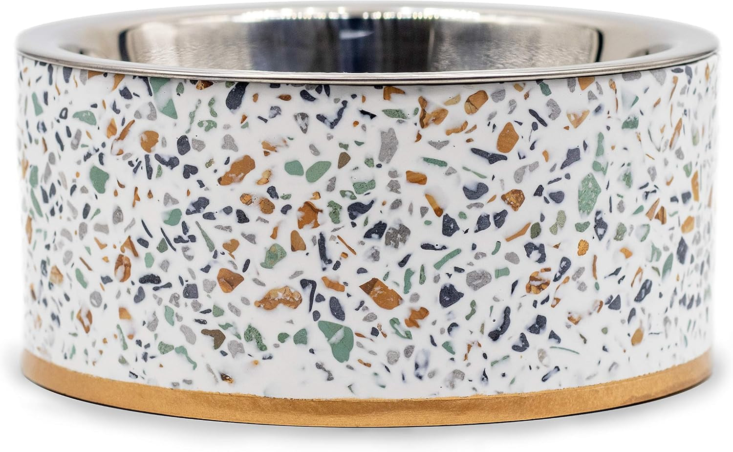 Elevated Bowl Stand with Removable Stainless Steel Bowl