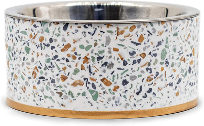 Elevated Bowl Stand with Removable Stainless Steel Bowl
