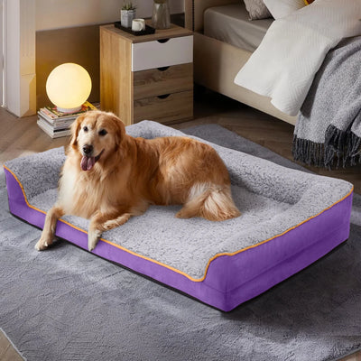 Egg Crate Foam Pet Couch with Washable Cover