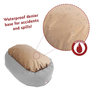 Sherpa Athens Bagel Calming Dog Bed