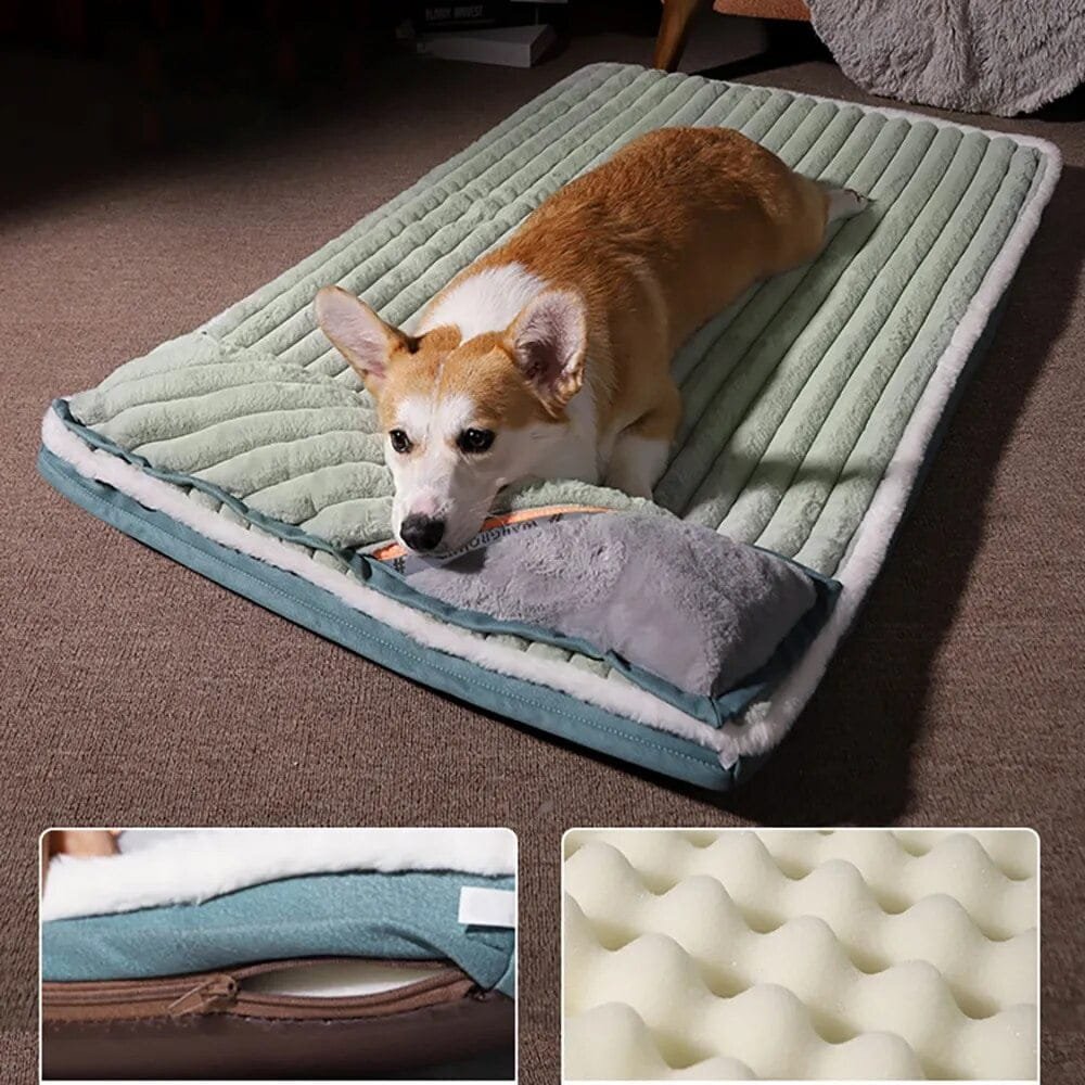 HOOPET-Dog-Bed-Padded-Cushion-for-Small-Big-Dogs-Sleeping-Beds-and-Houses-for-Cats-Super-3 Super Soft Durable Padded Cushion - Image 1