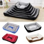 Non-slip Warm Dog Bone Bed - Image 2