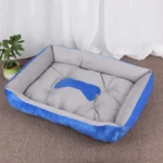 Non-slip Warm Dog Bone Bed - Image 6