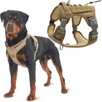 No Pull Adjustable Tactical Dog Harness and leash Set