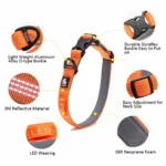 Adjustable Padded Soft Nylon Comfy Neck Dog Collars Set 3M - Image 3