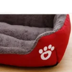 Candy-colored Large Dog Bed Square Warm House - Image 5