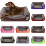 Plus Size Dog Bed with Machine Washable Soft Fleece - Image 2
