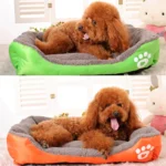 Plus Size Dog Bed with Machine Washable Soft Fleece - Image 3