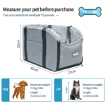 Portable Car Safety Seat For Small Pet - Image 6