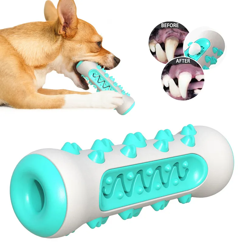 Dog-Molar-Toothbrush-Toys-Chew-Cleaning-Teeth-Safe-Puppy-Dental-Care-Soft-Pet-Cleaning-Toy-Supplies Dog Molar Chew Cleaning Toothbrush Toy - Image 1