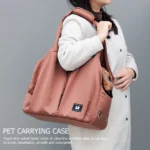Breathable Pet Transport Carrier Shoulder Bag - Image 6