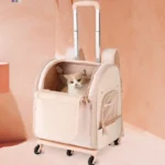 Portable Outdoor Luxury Pet Trolley Backpack