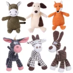 Animals Shape Bite Resistant Squeaky Toy