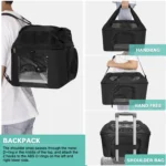 Breathable Mesh Portable Dog Carrier Hand Bag - Image 2