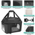 Breathable Mesh Portable Dog Carrier Hand Bag - Image 4