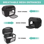 Breathable Mesh Portable Dog Carrier Hand Bag - Image 5