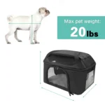 Breathable Mesh Portable Dog Carrier Hand Bag - Image 6