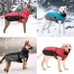 Reflective Waterproof Warm Large Dog Jacket - Image 5