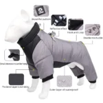 Waterproof Winter Warm Thicken Pet Jacket - Image 4