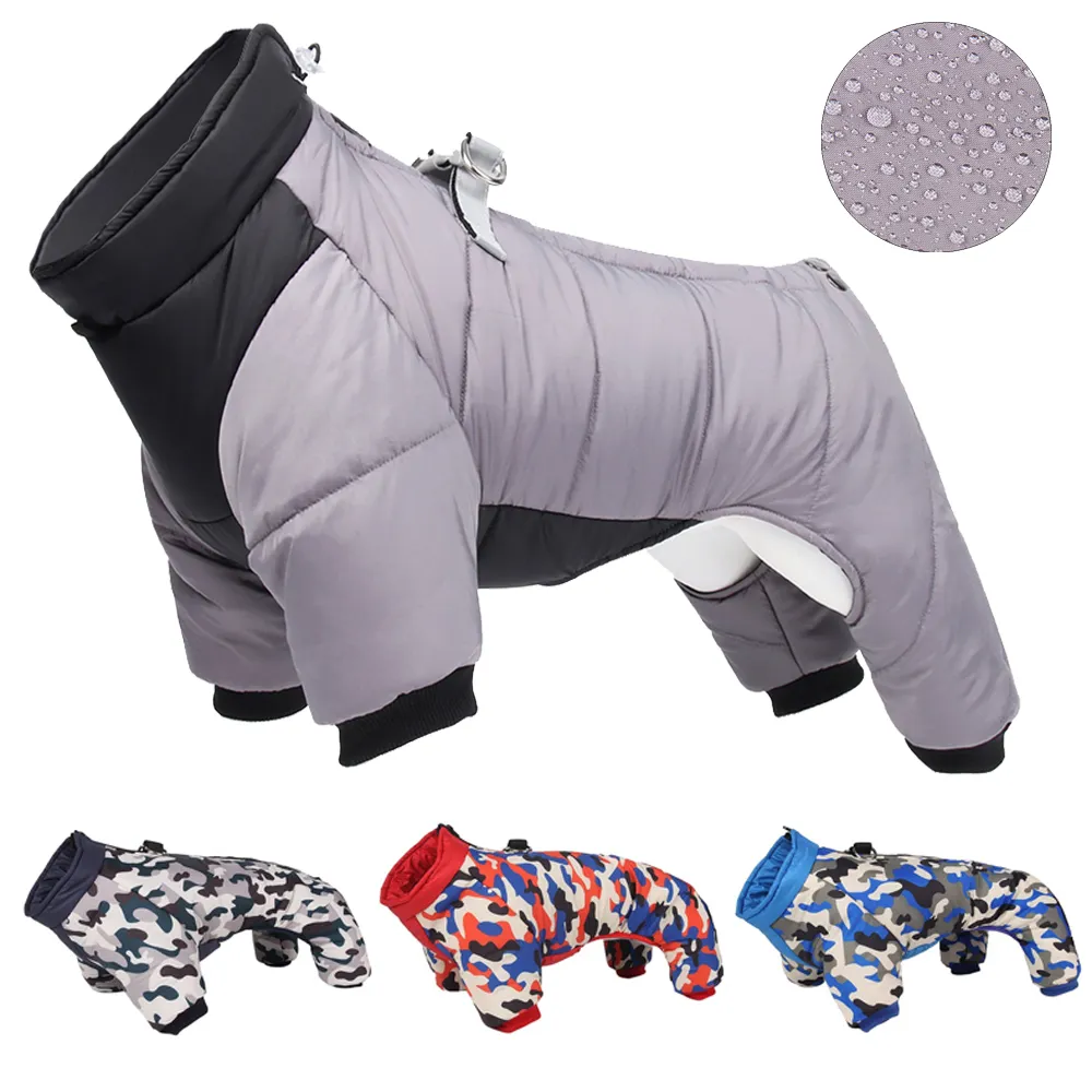 Winter-Warm-Thicken-Pet-Dog-Jacket-Waterproof-Dog-Clothes-for-Small-Medium-Dogs-Puppy-Coat-Chihuahua Waterproof Winter Warm Thicken Pet Jacket - Image 1