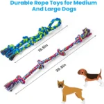 The Ultra-Durable and Indestructible 2 Pack of Large Breed Dog Rope Toys - Image 6