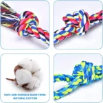 The Ultra-Durable and Indestructible 2 Pack of Large Breed Dog Rope Toys - Image 3