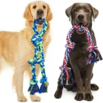 The Ultra-Durable and Indestructible 2 Pack of Large Breed Dog Rope Toys