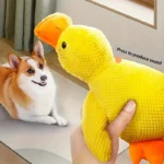 Durable Duck Design Pet Toy for Interactive Play and Teething - Image 4