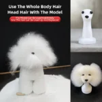 Pet Head Hair Fake Dog Head Model - Image 5