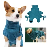Super Absorbent Dog Bathrobe for All Dog Sizes