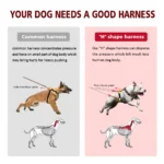 Adjustable Brown Leather Dog Harness - Image 4